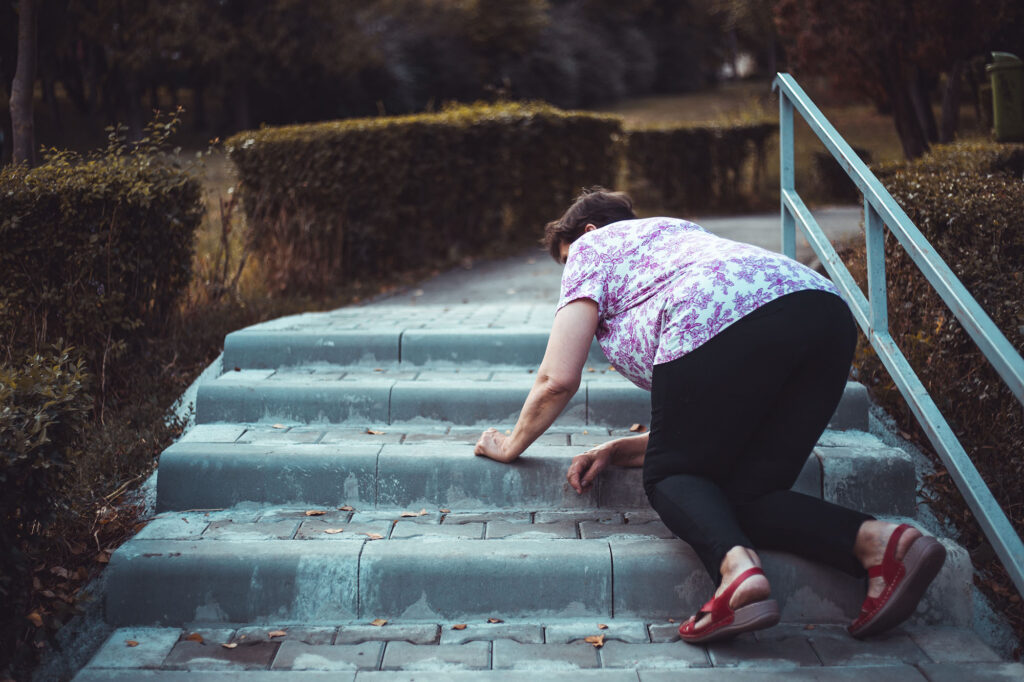 slip and fall on stairs public place accident solicitors Birmingham
