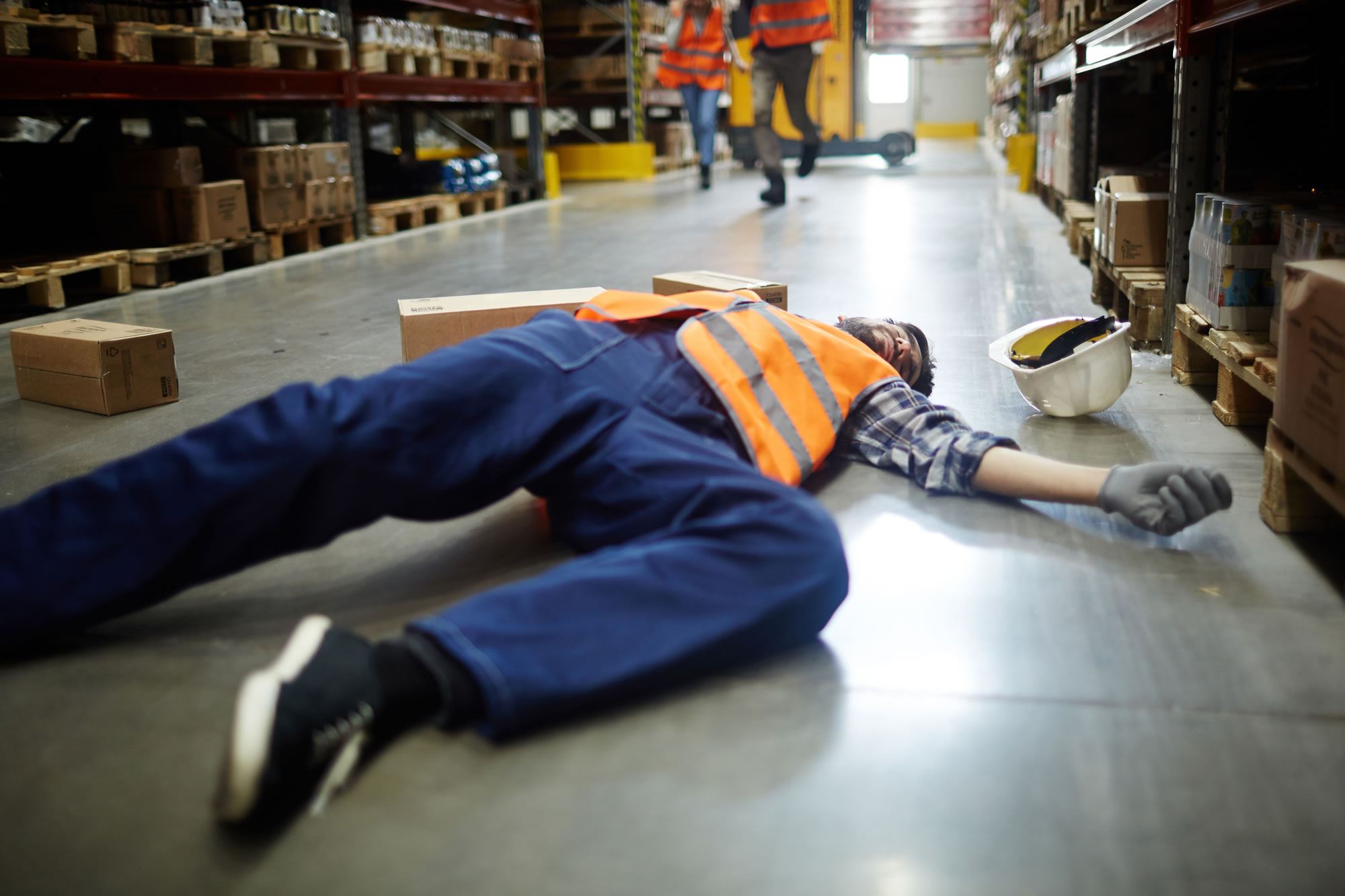 Workplace Slip, Trip or Fall Birmingham - slip and trip hazards in the workplace, suing employer for negligence Birmingham