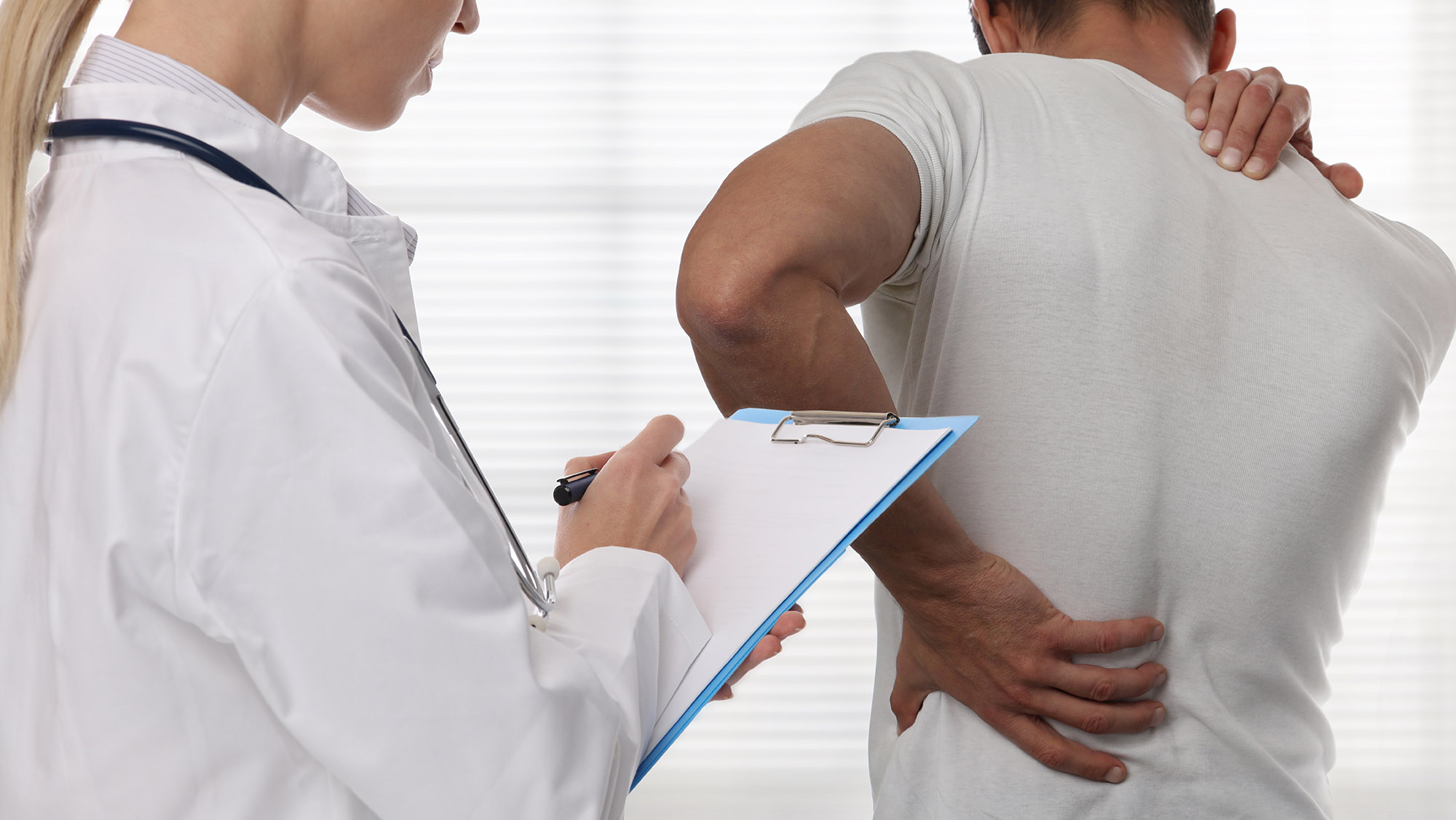 injured spine, back injury compensation Birmingham, doctor physio